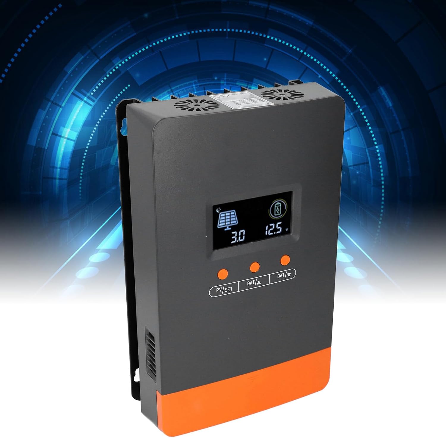 Eujgoov 100A MPPT Solar Charges Controller 3 Stage Charging Modes High PV Input Voltage 160V for RVs and Solar Systems