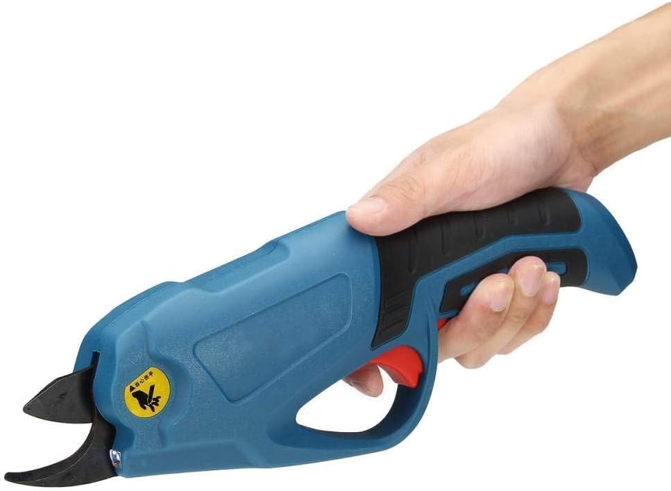 4V Cordless Electric Pruning Shears Steel Garden Lawn Mowers Plant Trimmers Cutter Garden Pruning Tool Small Gift