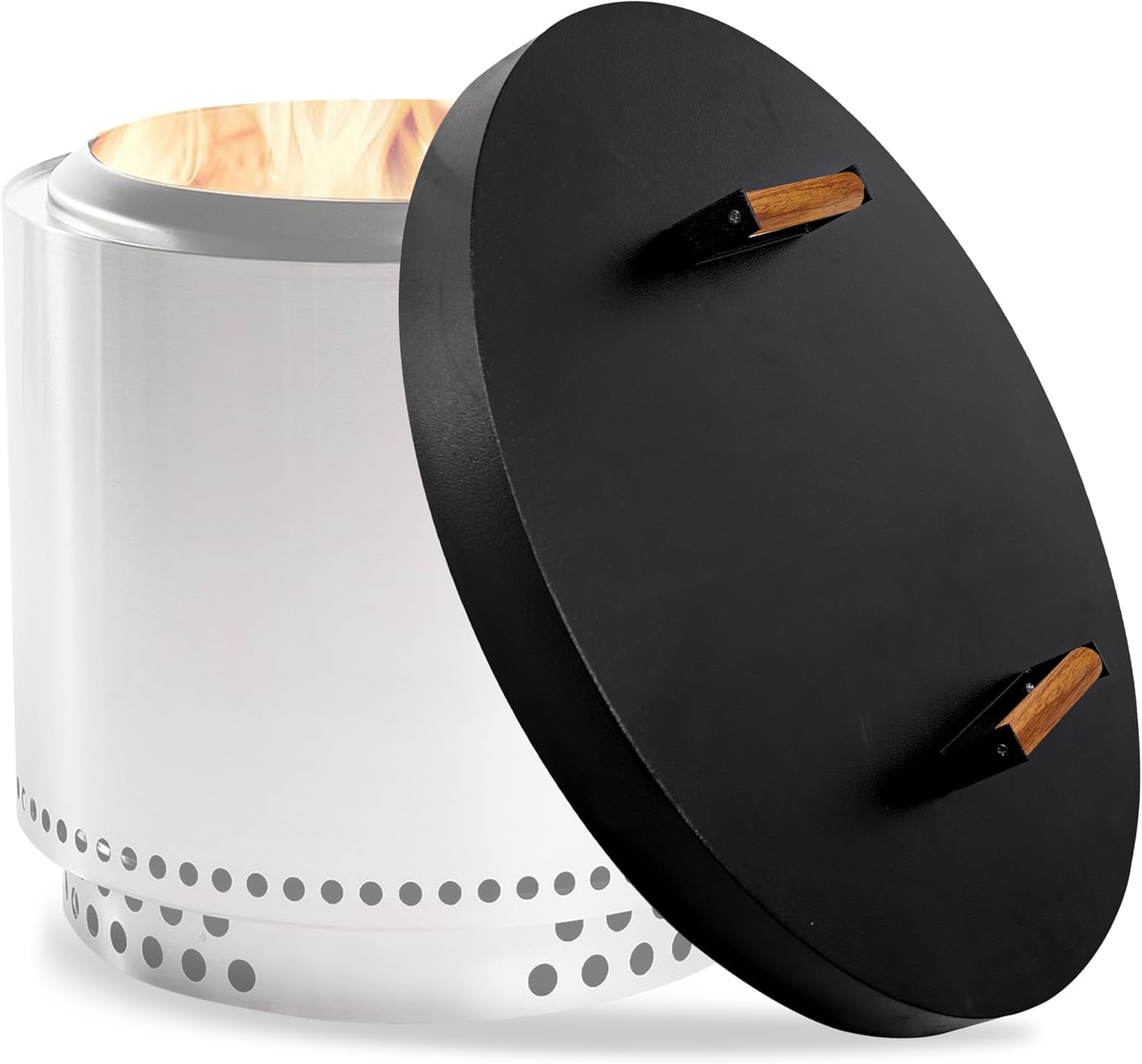 FEBTECH Fire Pit Cover Lid 27.5