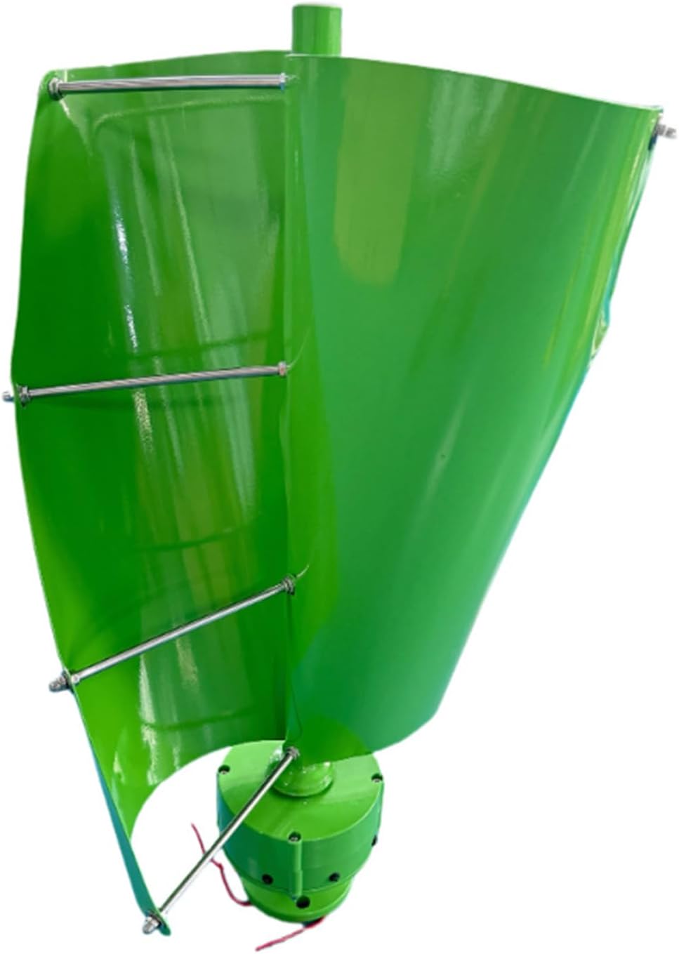 12V 24V 400W Low Noise Vertical Wind Turbine Generator,Spiral Wind Turbine Generator with Controller 3 Blade Wind Generator Kit Suitable for Outdoor Courtyard Use