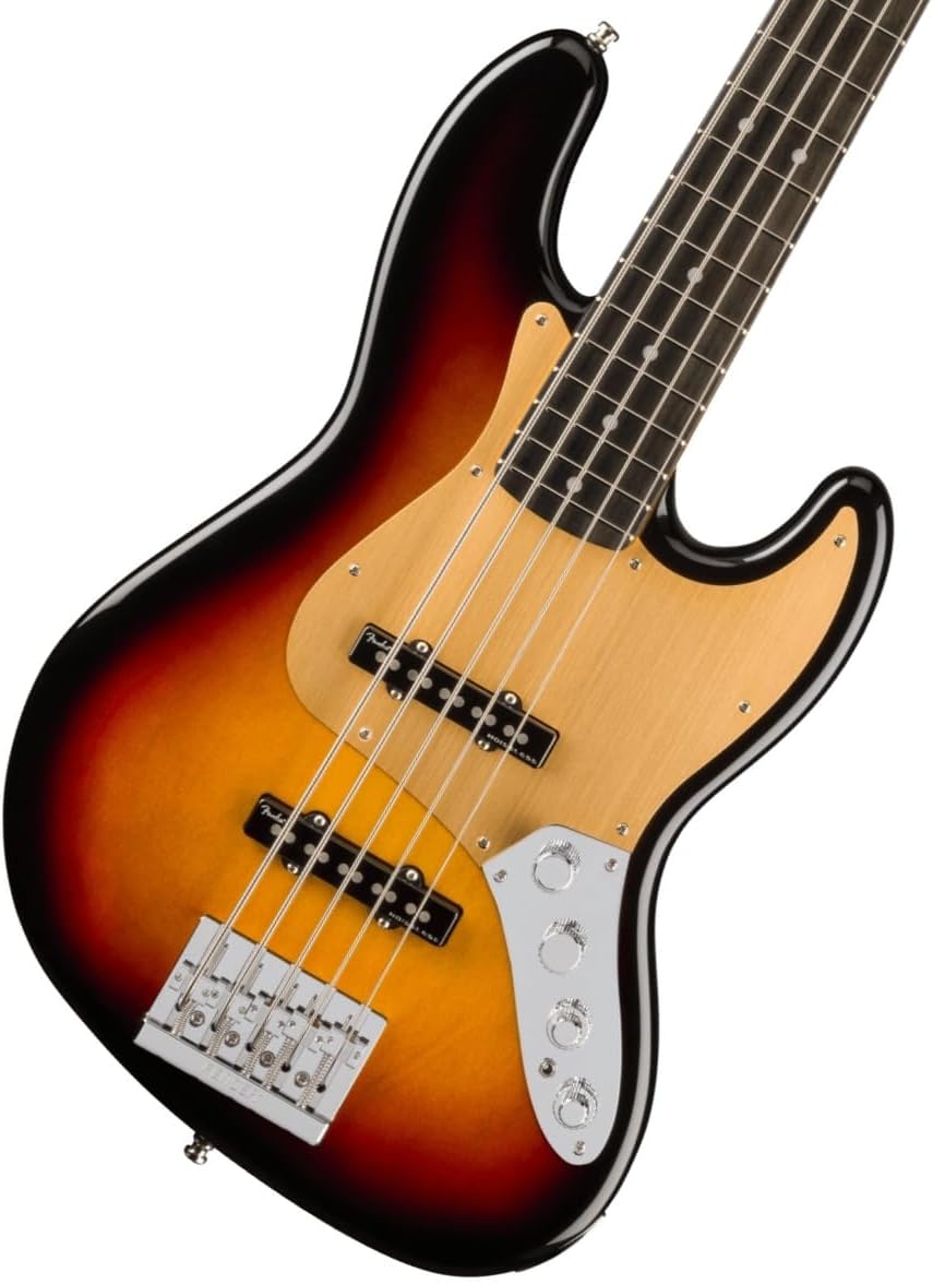Fender American Ultra II Jazz Bass V - Ultraburst, Ebony Fingerboard