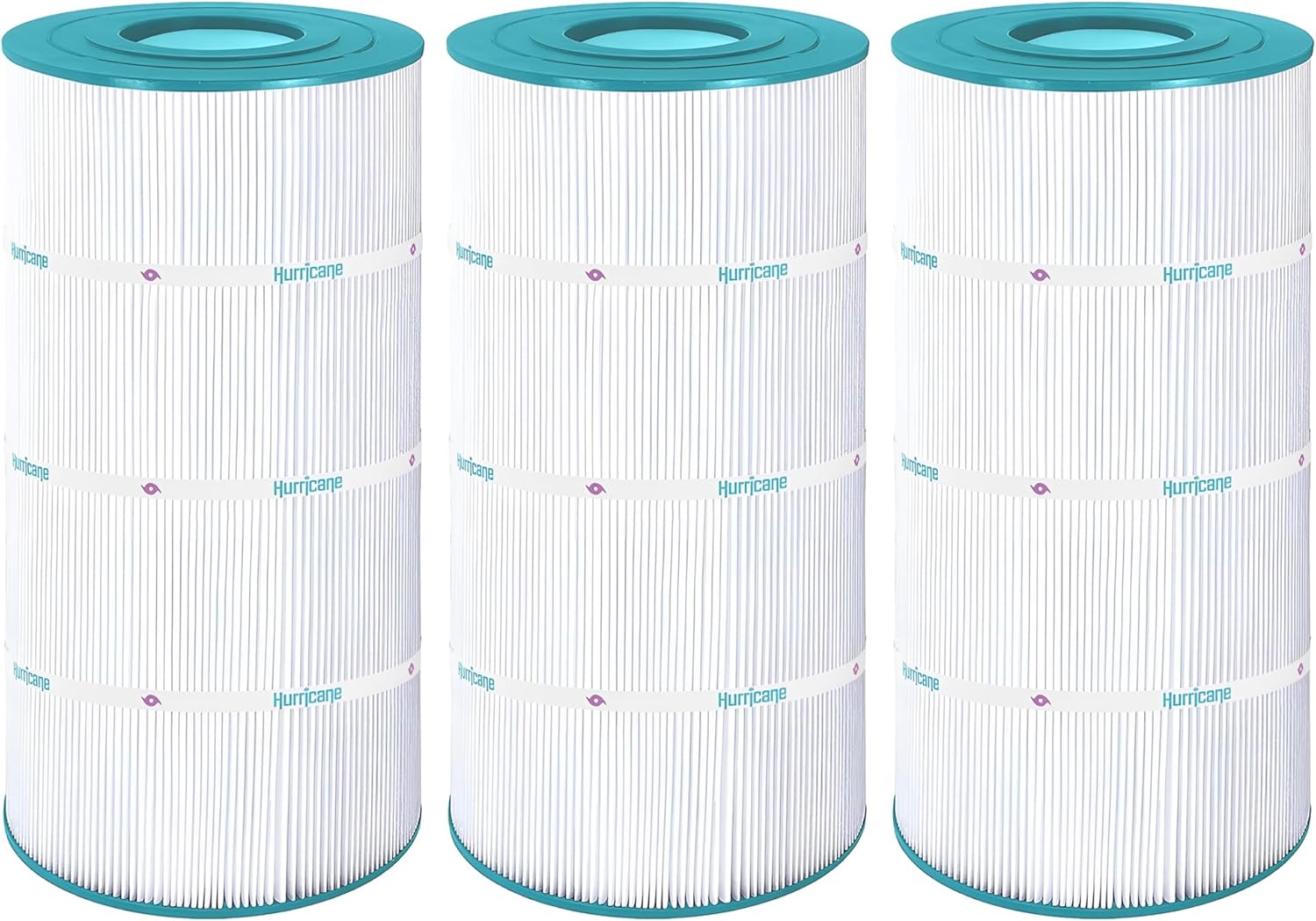 Hurricane Filters HF8311-01 3 Pack Advanced Poool Filter Cartridge - Replacement for PXST100, Unicel C-8311, Filbur FC-1285, Hayward X-Stream CC100