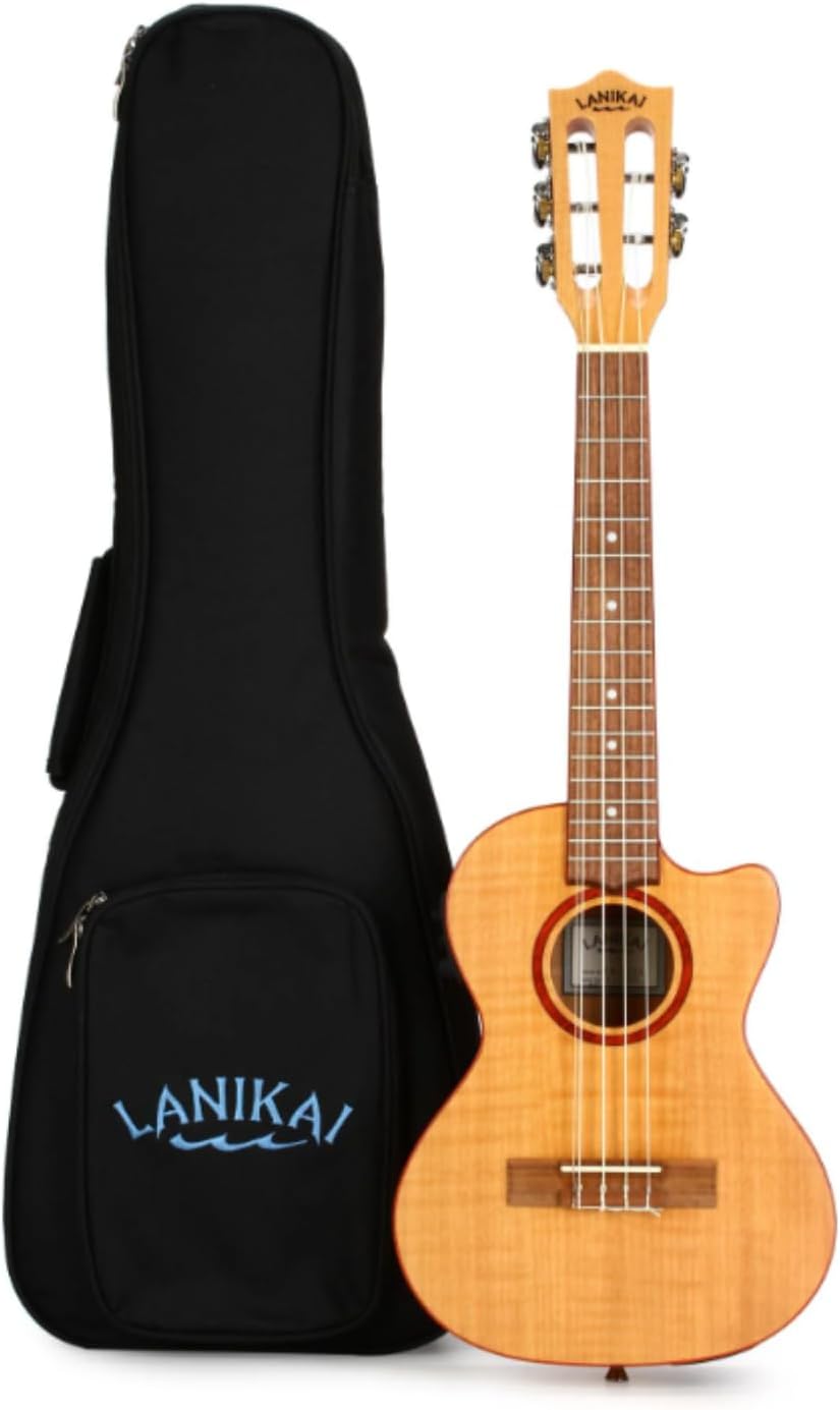 Lanikai, 5-String Ukulele, Natural (FM-5CET)