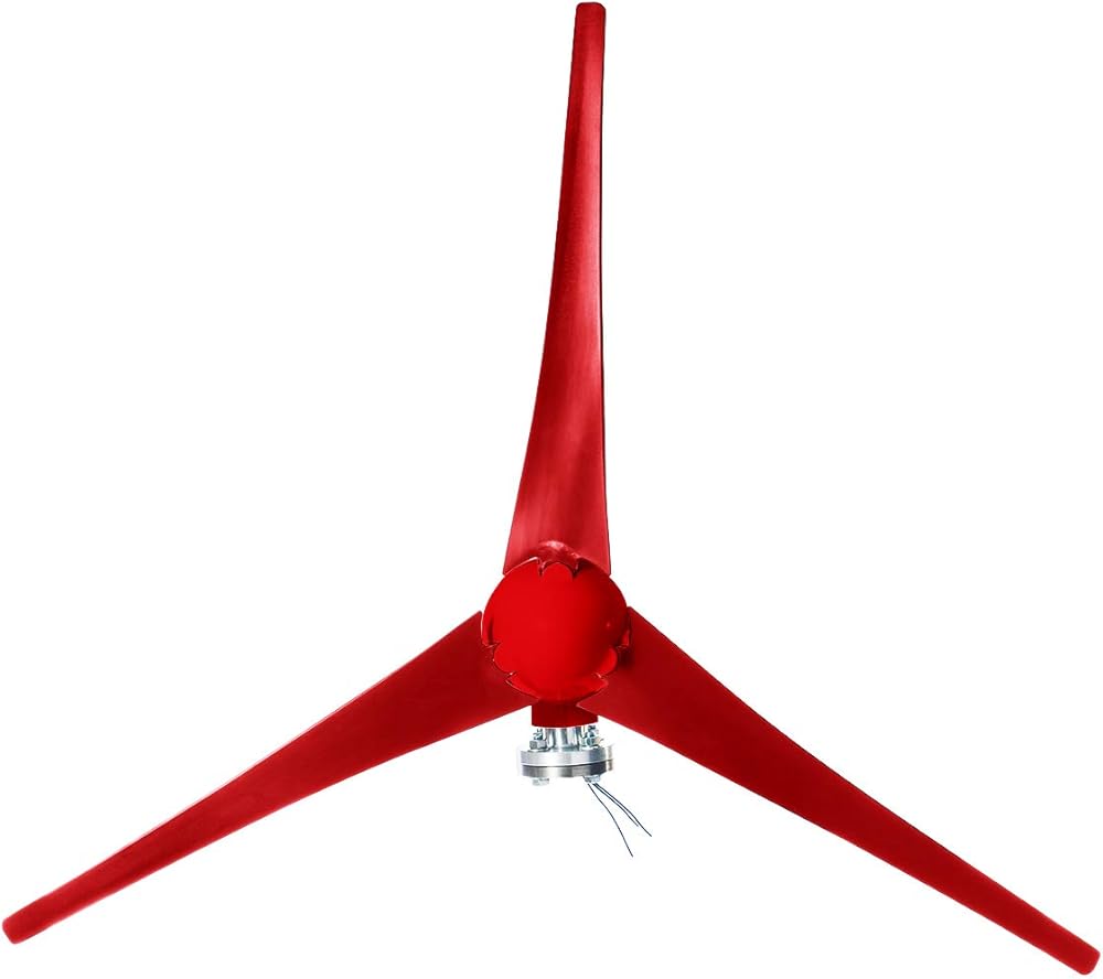 6000W 5 Blades Wind Turbines Generator 12V/24V Option with Wind Controller for Home Camping Streetlight Mounting Accessorie