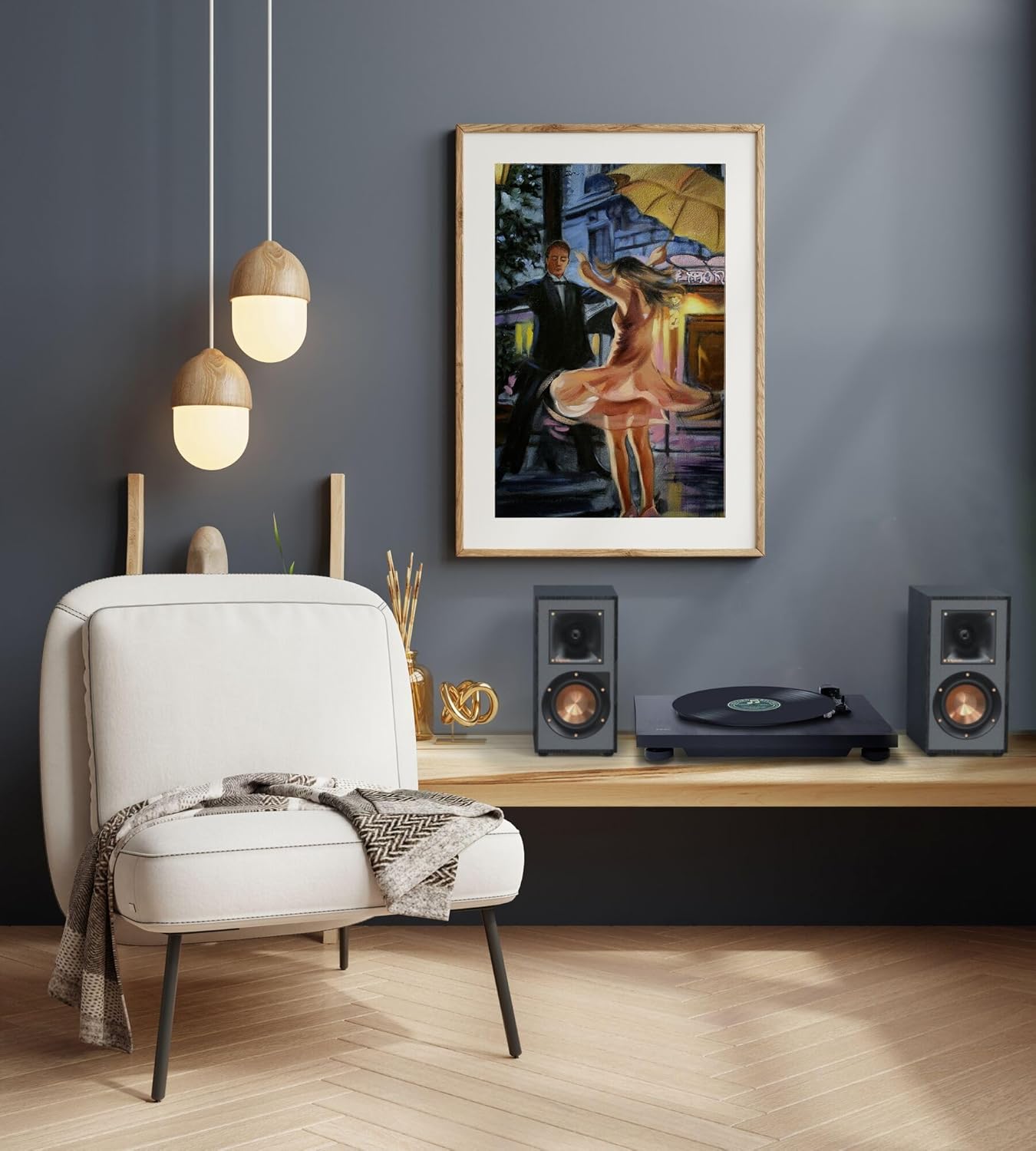 Klipsch R-41M Reference Bookshelf Speakers (Pair), Black