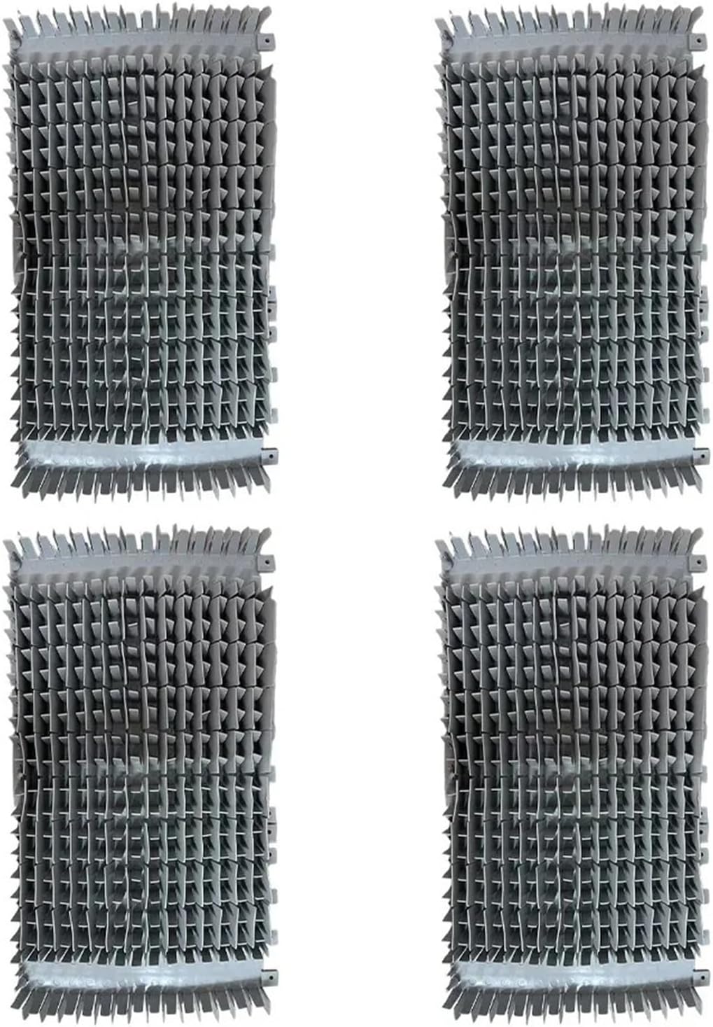 Compatible for Dolphin Robotic Pool Cleaner Climbing Brushes, Replacement Brushes for Efficient Debris Scrubbing(4pcs)