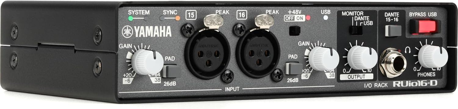 Yamaha RUio16-D Dante/USB Audio Interface