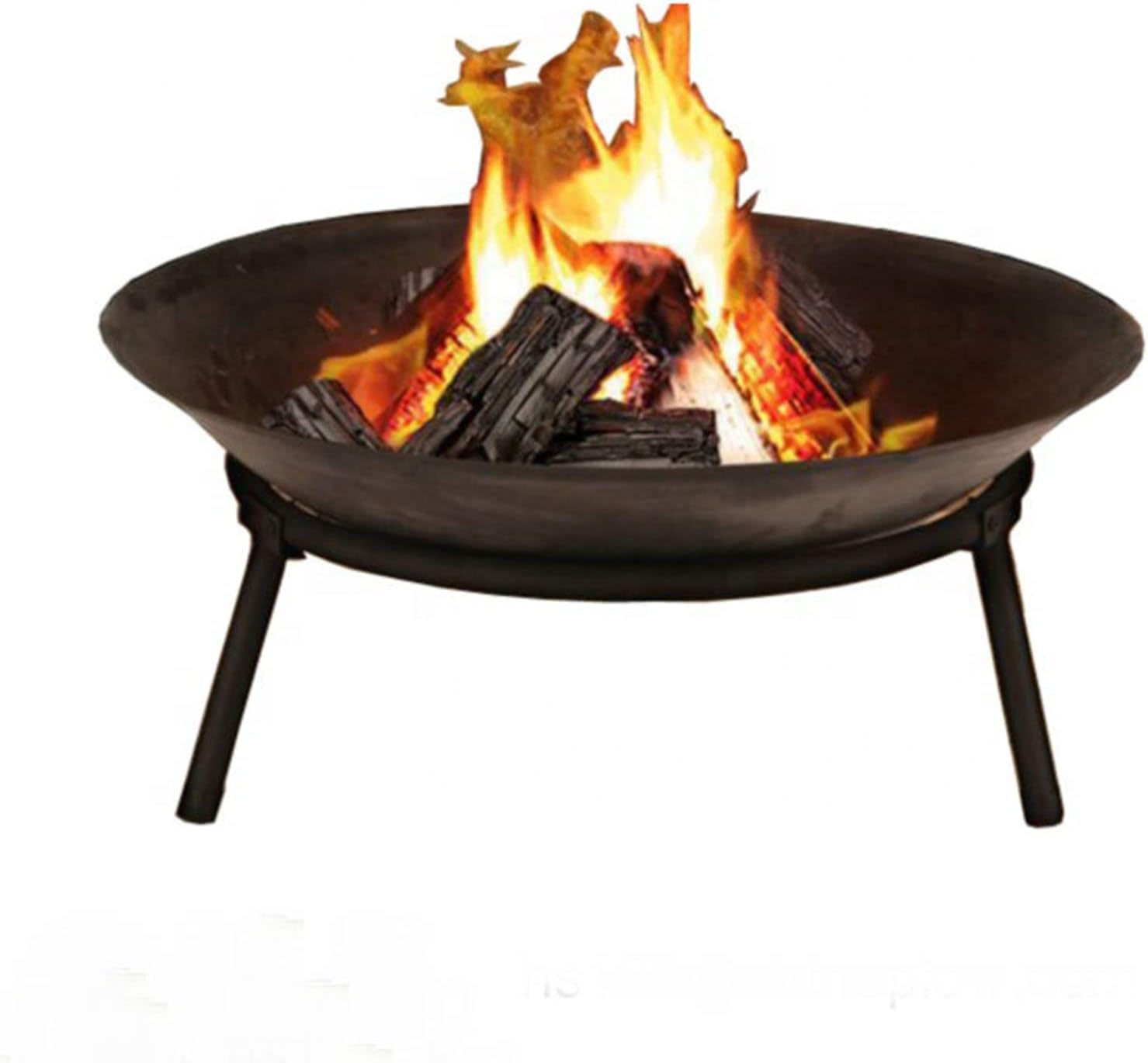 Outdoor Firepit Garden BBQ Grill 3 in 1 Garden Fire Pit Basket Patio Heater Log Burner Brazier Grill Round Stove Patio Heater Bowl