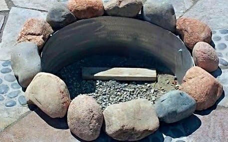 Stainless Steel Metal Fire Pit Liner Insert 45