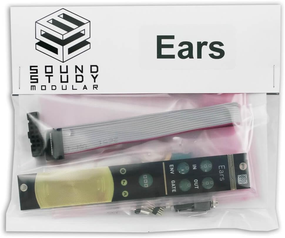 Ears Kit - Eurorack Tactile Preamp Module DIY Kit by Sound Study Modular