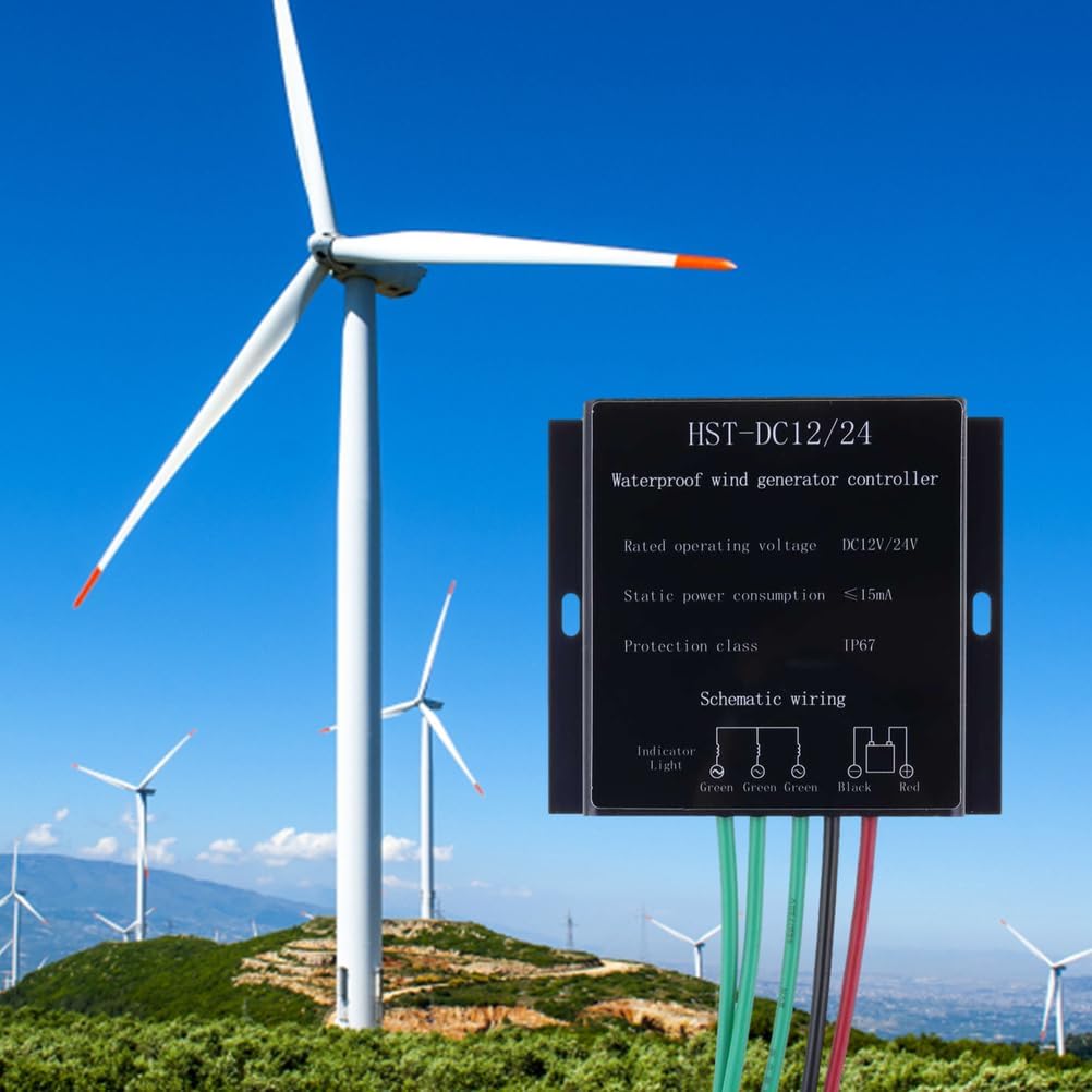 10A-40A MPPT Charge Controller, 12000W Wind Solar Power MPPT Regulator for Wind Turbine Generator Charging Batteries(12V 24V 48V)