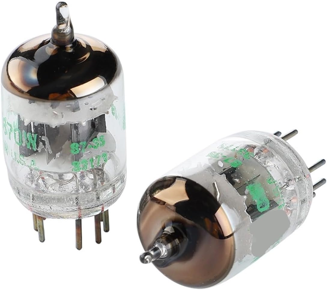 2PCS5670W GE5670 Vacuum Tube Valve Vacuum Tube Upgrade for 6N3/6H3N/396A/2C51/5670 Audio Amplifier