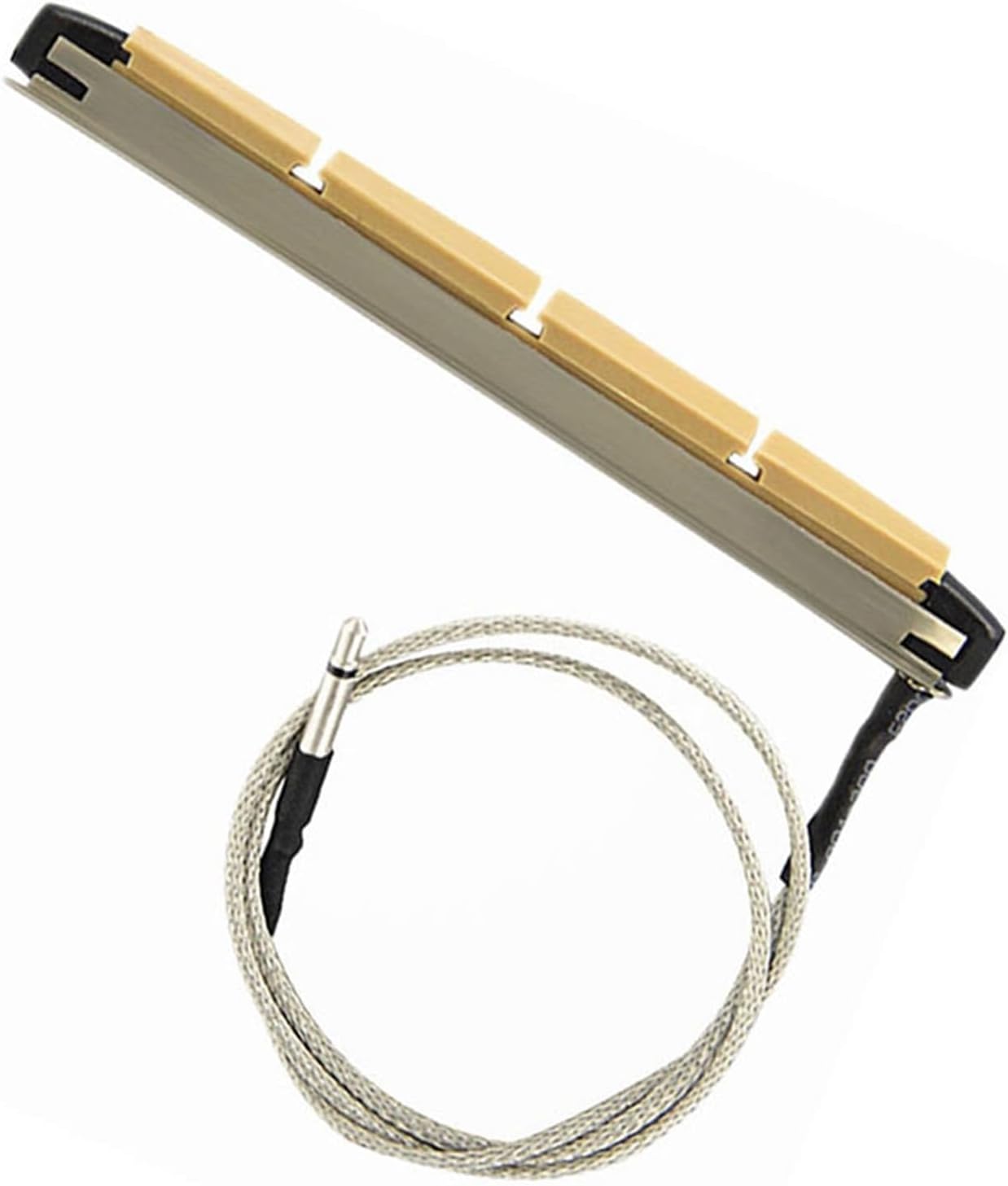 VENEKA Guitar Pickup 10 Pcs Under Saddle Transducer Pickup Piezo Acoustic Sticks for 4 String Acoustic Bass Guitar Parts