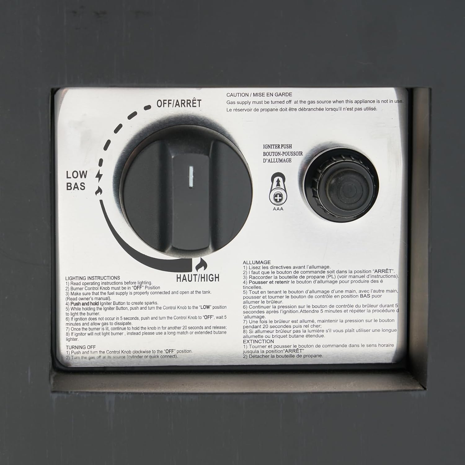 Penau 32 Inch Round Iron Propane Fire Pit, 40,000 BTU, Smokeless Design, Quick Ignition, No Assembly, Dark Grey