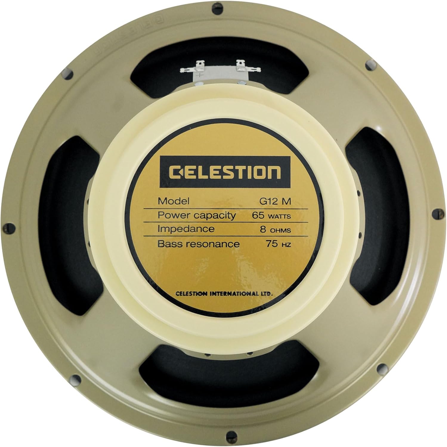 Audiosavings Bundle: (2) Celestion G12M-65 Creamback 12-Inch 65W Guitar Speaker 8 Ohm W/Ceramic Magnet