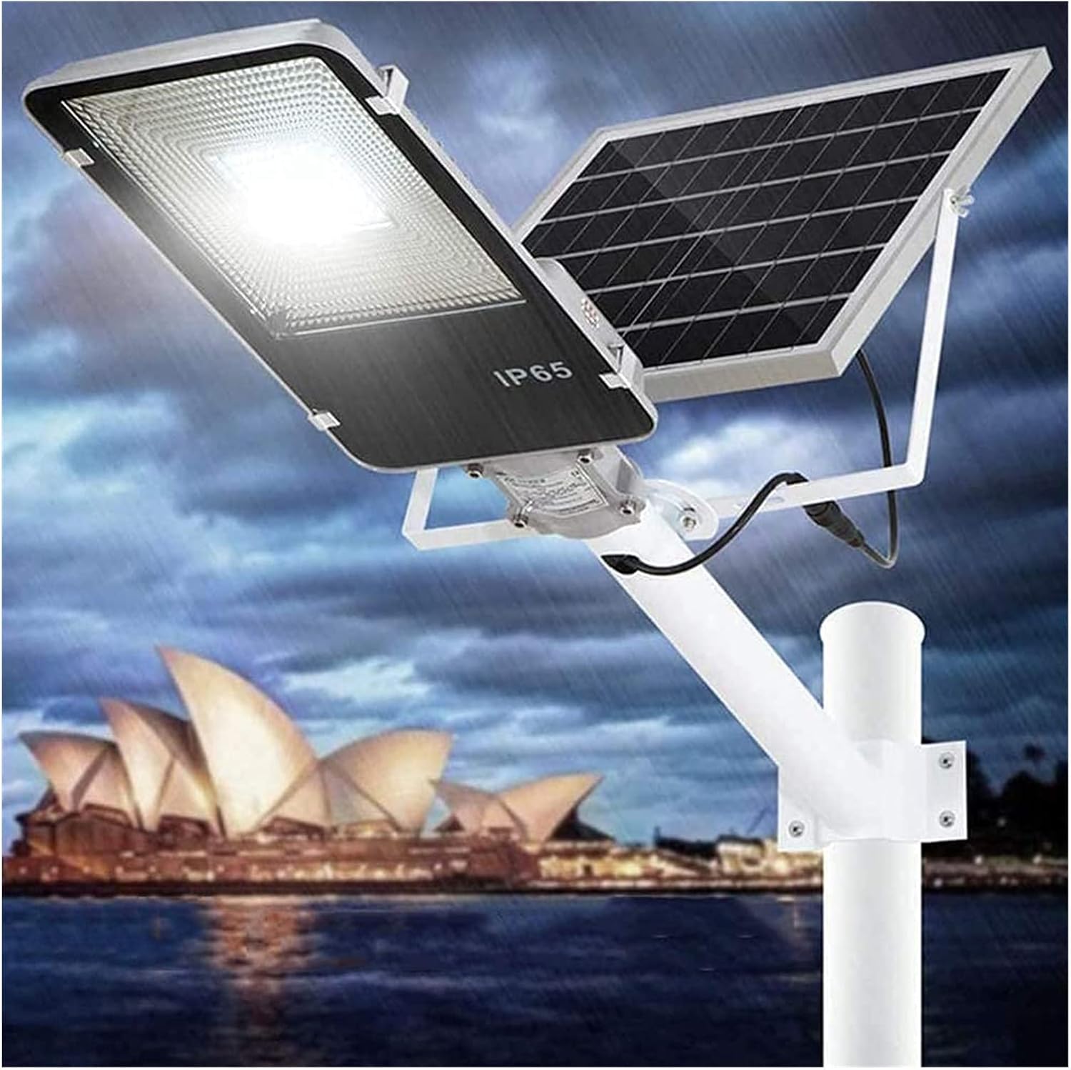 Courtyard Light Solar Lights Outdoor Garden Led Solar Flood Outdoor Street Lights 60-300 - Ip65 Waterproof Auto On/Off Dusk to Dawn,100W