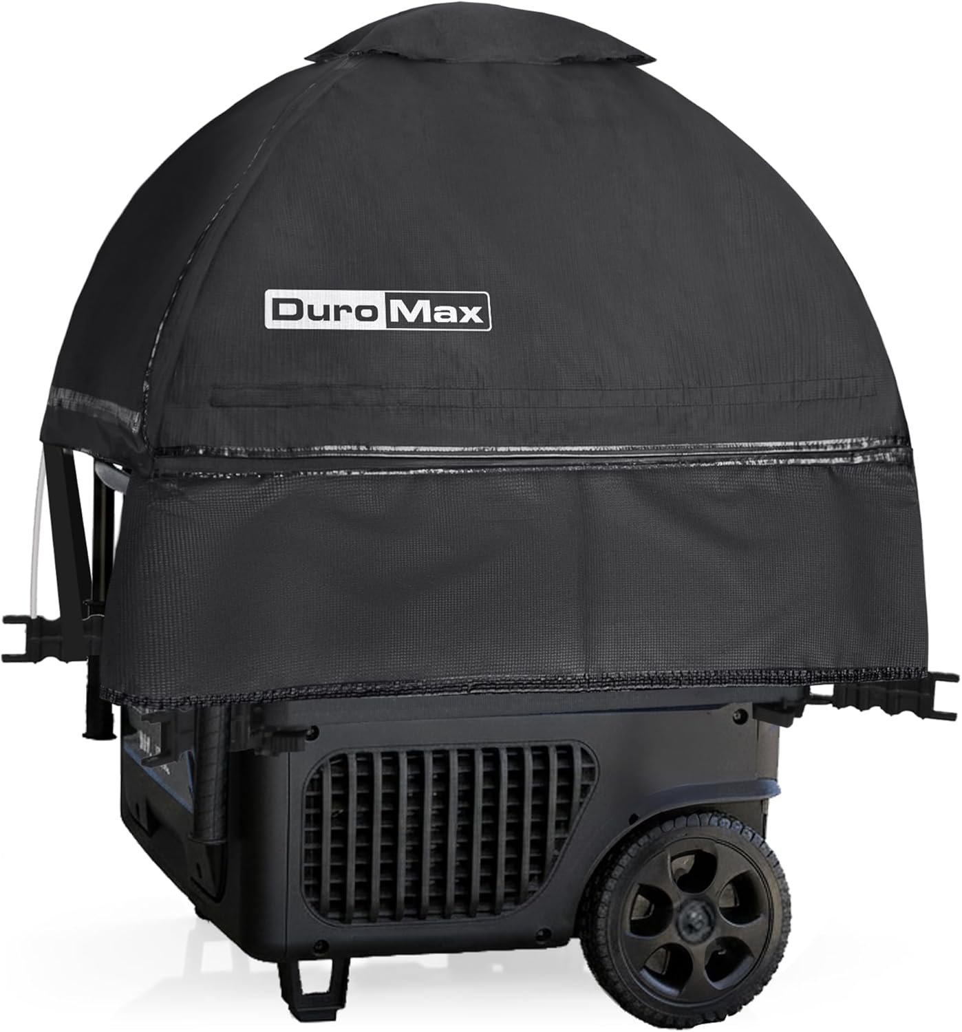 DuroMax DMX-GTV Inverter Generator Running Cover – Weatherproof Vinyl Canopy for Inverter Generators, Fire- & Wind-Resistant, Universal Fit Protection