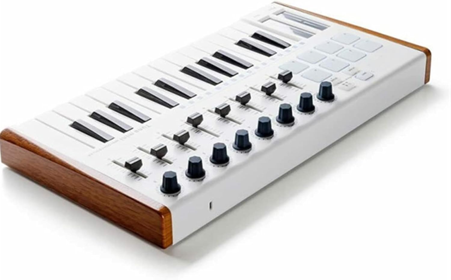 Keyboard Piano 25 Keys USB MIDI Keyboard Controller 8 RGB Backlit DJ Pianos