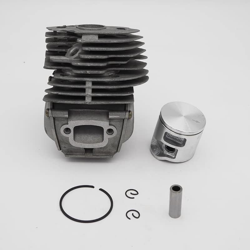 43MM 46MM Cylinder Piston Kit for Husqvarna 545 550 555 560 forJONSERED CS2252 CS2253 CS2258 CS2260 Garden Chainsaw Lawn Mower Part (Size : HUS560 46MM)
