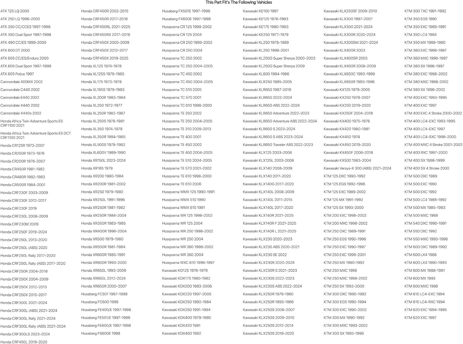 Renthal 7/8 Inch Handlebars RC/O.E.M. Honda/Kawasaki Bend