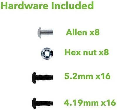 Navepoint 1U 19-Inch Fixed 4-Post Rack Mount Server Shelf with Adjustable Depth from 18-34 Inch Black