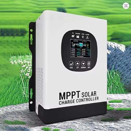 12000W MPPT Wind Solar Hybrid Charge Controller, 12V 24V 48V Regulator for Wind Turbines & Solar Panels, Efficient Battery Charging Solution for Off-Grid Systems