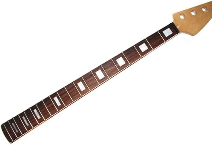 20 Frets Maple Electric Bass Guitar Neck 4 Strings Rosewwood Fingerboard Glossy Paint Customized Guitar Accessories Parts