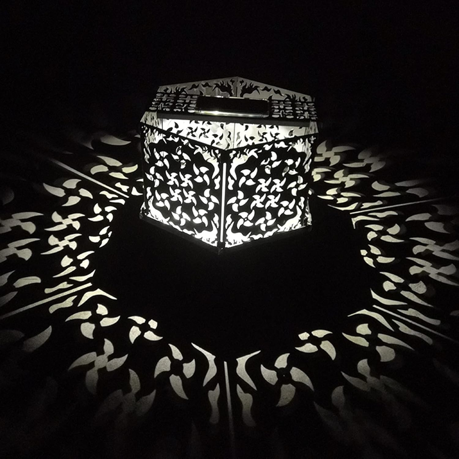 Hexagon & Bowls,Large Wood Burning Firepit Grill,360° Heat Circulation Patio Heater