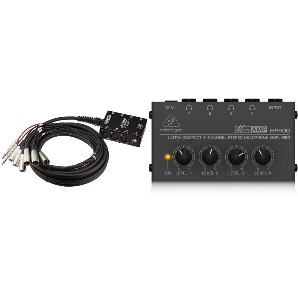 HOSA Little Bro' Sub Snake - 6 XLR Sends, 2 1/4