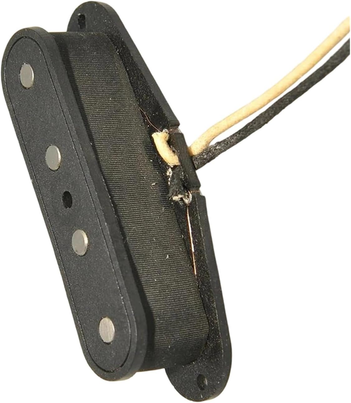 Acoustic Guitar Pickups 4 String Single Wire Pickup Magnet Fiber For Acoustic Bass Guitars Bk