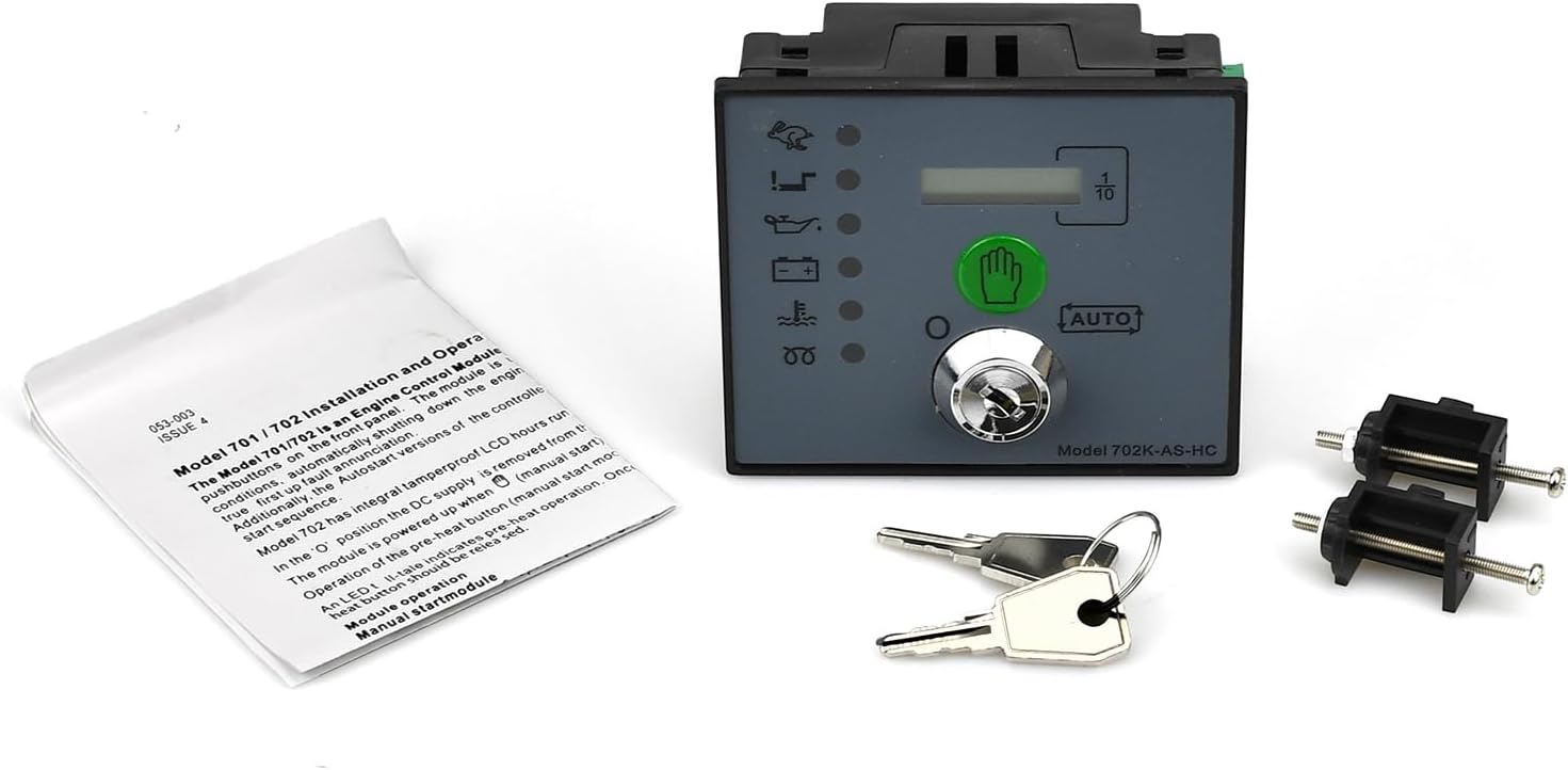 DSE702 Manual Start Generator Controller Board Panel,Generator Controller,for Diesel Generator