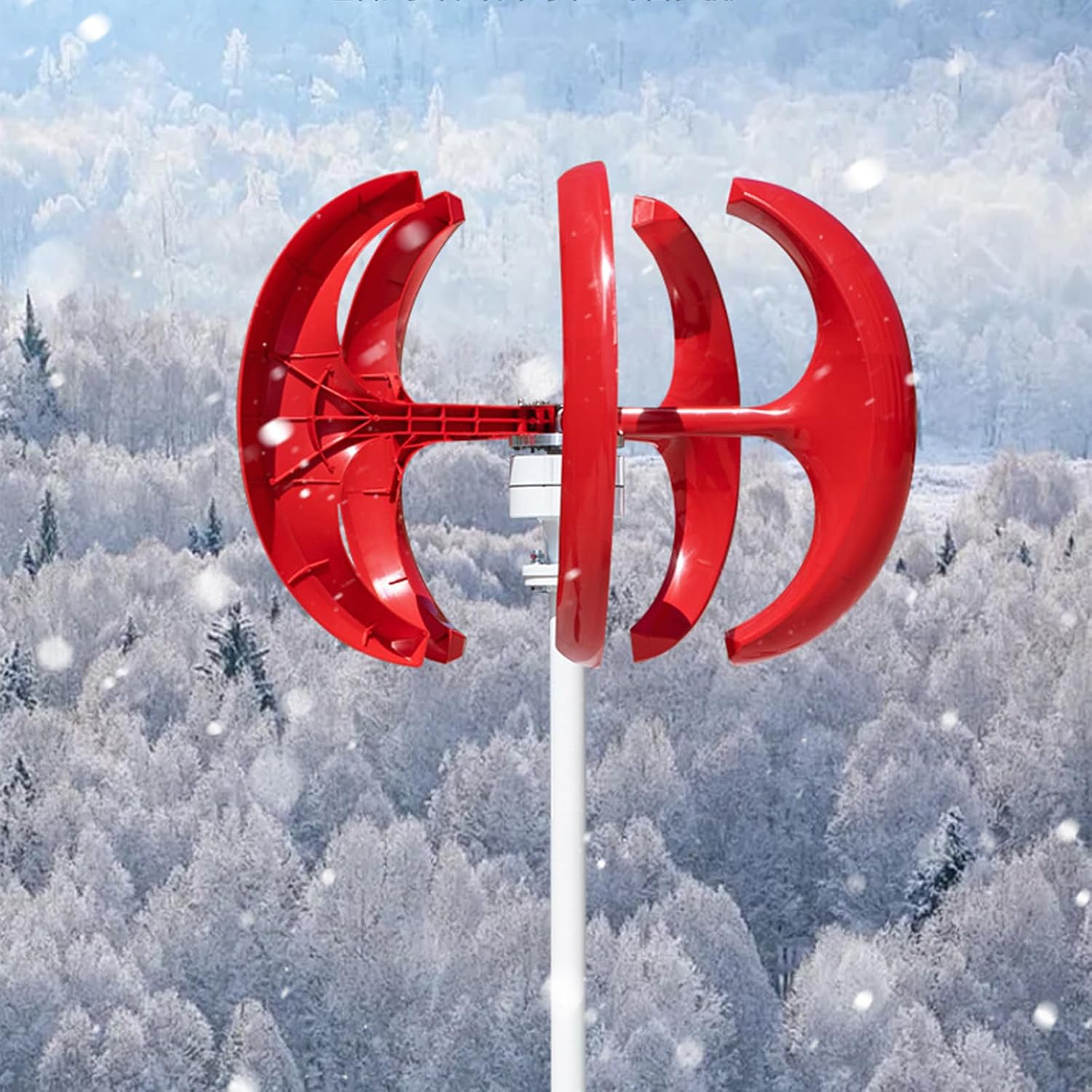 15000W/20000W Wind Turbine Generator, 5 Blades 12V 24V Vertical Wind Turbines Generator Kit Wind Turbine Generator Vertical Garden Boat Wind Motor with Controller,15000W-24V