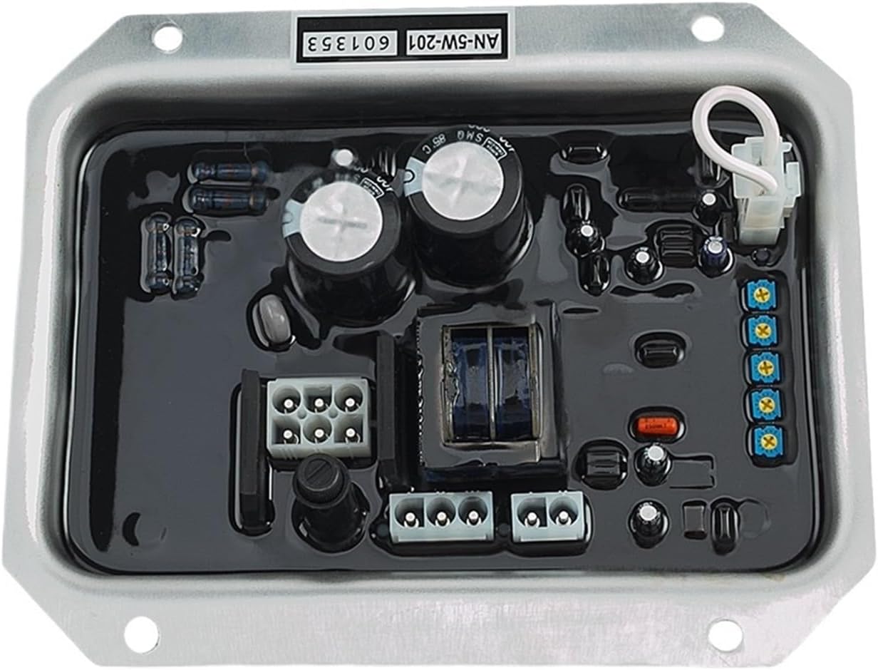 1pcs AN-5W-201 AVR Diesel Generator Automatic Voltage Regulator Stabilizer For Generator Parts