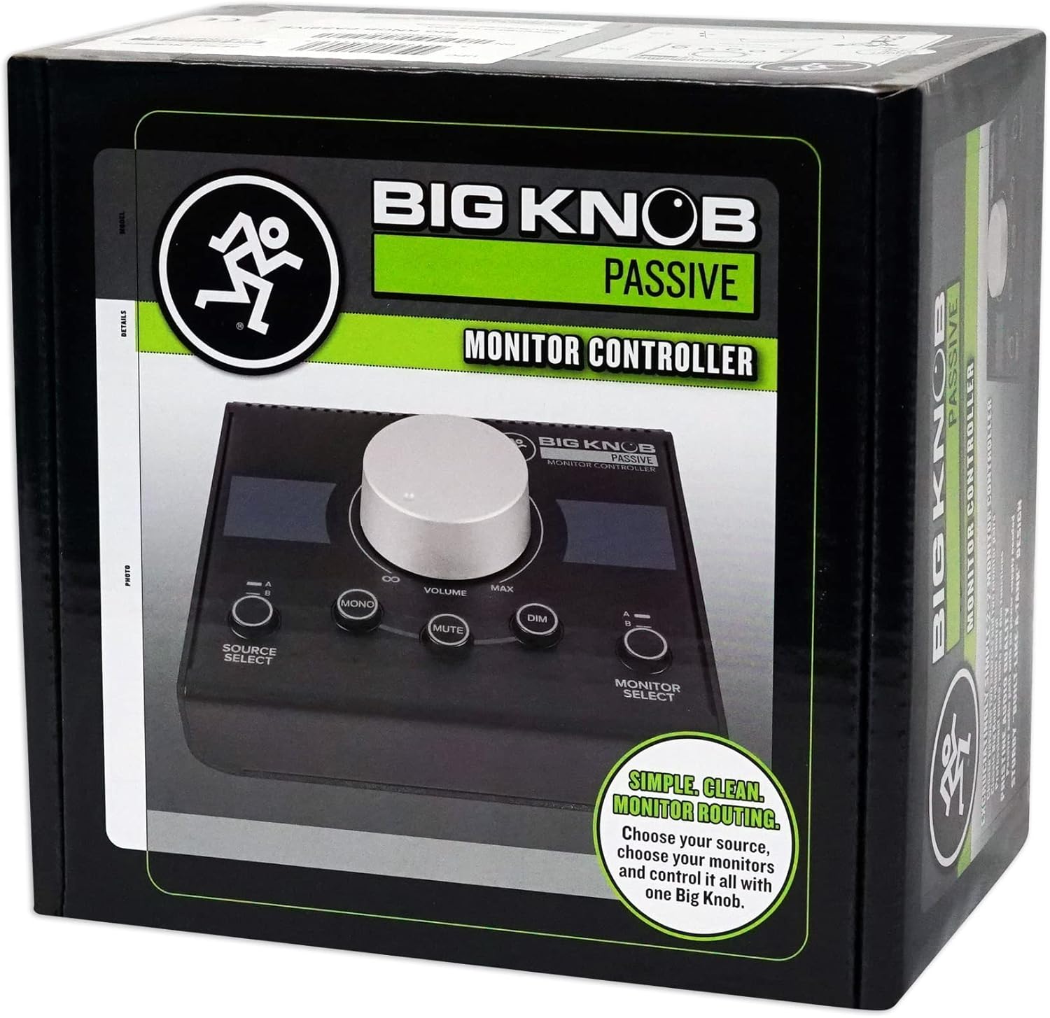 Presonus Studio One 4 Pro Upgrade from Artist/Producer Version 1/2/3 to Pro 4.0 Bundle with New Mackie Big Knob Passive 2x2 Studio Monitor Controller (2 item)