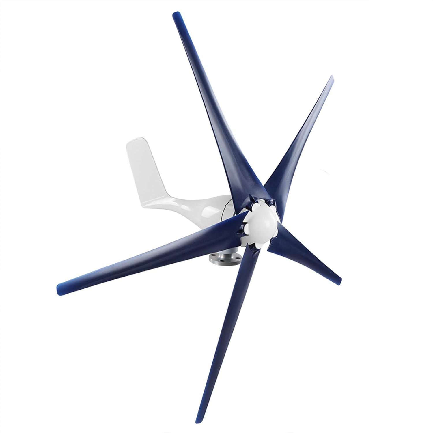 5 Blades Wind Generator, 800W Small Wind Generator 5 Blades Wind Turbines Kit with 3-Phase AC Permanent Magnet Synchronous (48V)