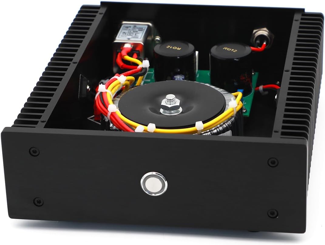 Super-PSU Linear Power Supply Audiophile Regulated Converter Adapter - Low Noise DC Power Supply 100VA 100W - Upgrade Your Audio/Video/Electronics (DC 19V / 4.2A)