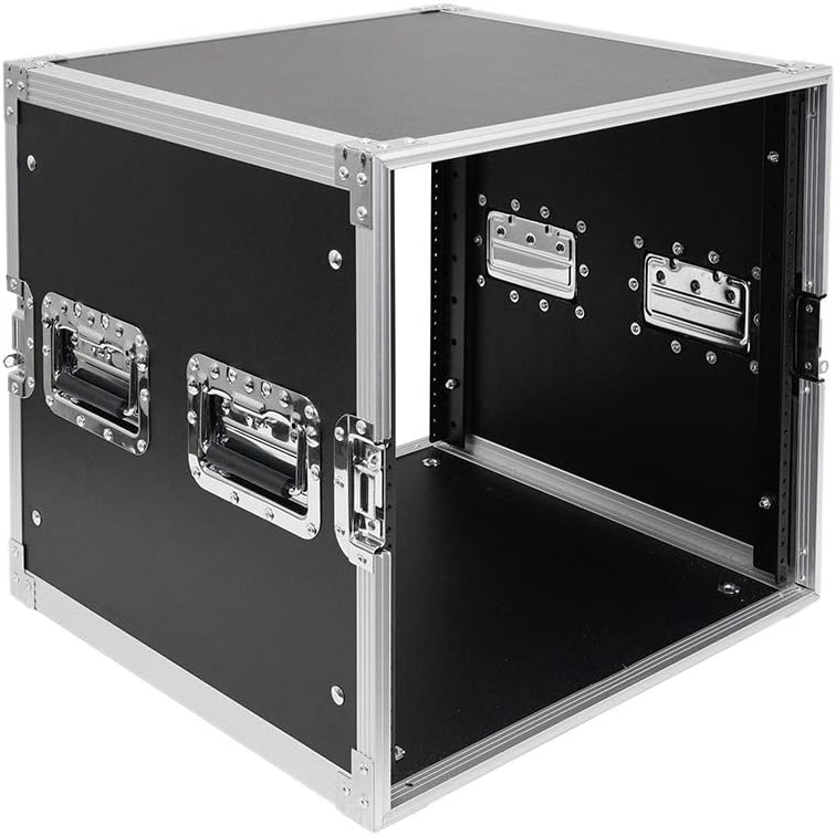Seismic Audio - SA-PTR-10U - 10 Space Pro Audio DJ Road Rack Case - Pro Tour Grade 10U Rack