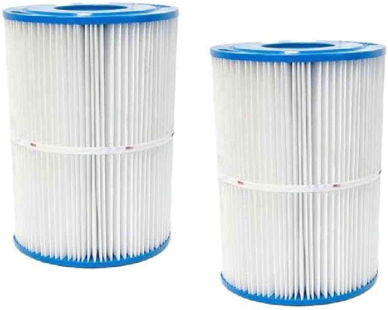 DPM Hayward StarClear Cartridge Replacement Pool Filter for StarClear Series C250 Pleated 2 Pack Made in USA | Replacement for C-7626 FC-1230 CX250RE (25 Sq Ft (9 13/16