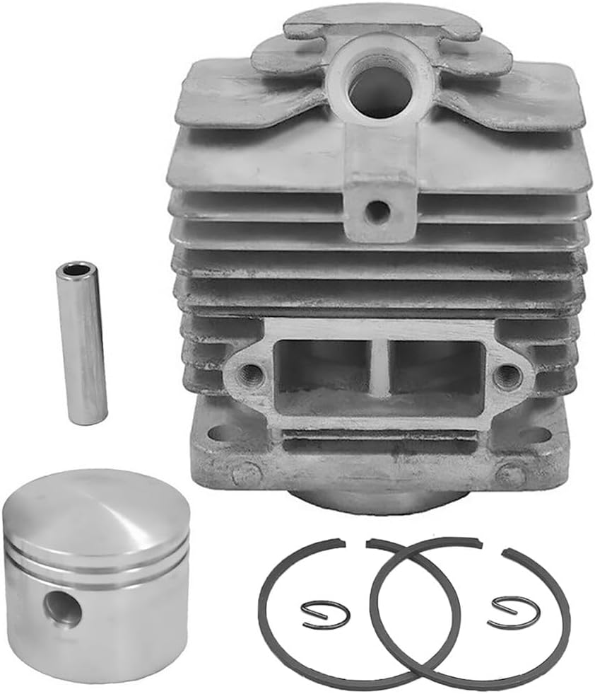 [Outdoor Tools] A69715 UP07099 Nikasil Plated 46mm Cylinder Piston Kit for Homelite Big Red Old Blue Super-XL SXL-AO SXLAO XL-AO XL12 Chainsaw [Replacement Parts]