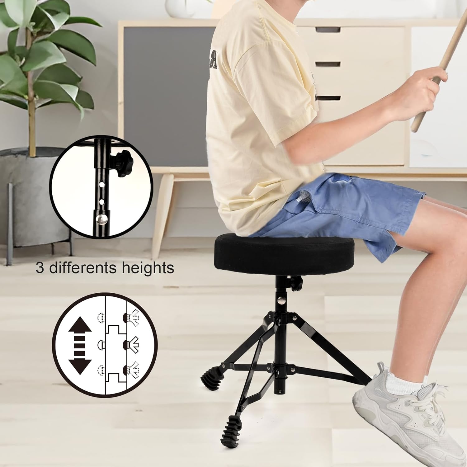 5-piece Kids/Junior Drum Set 13