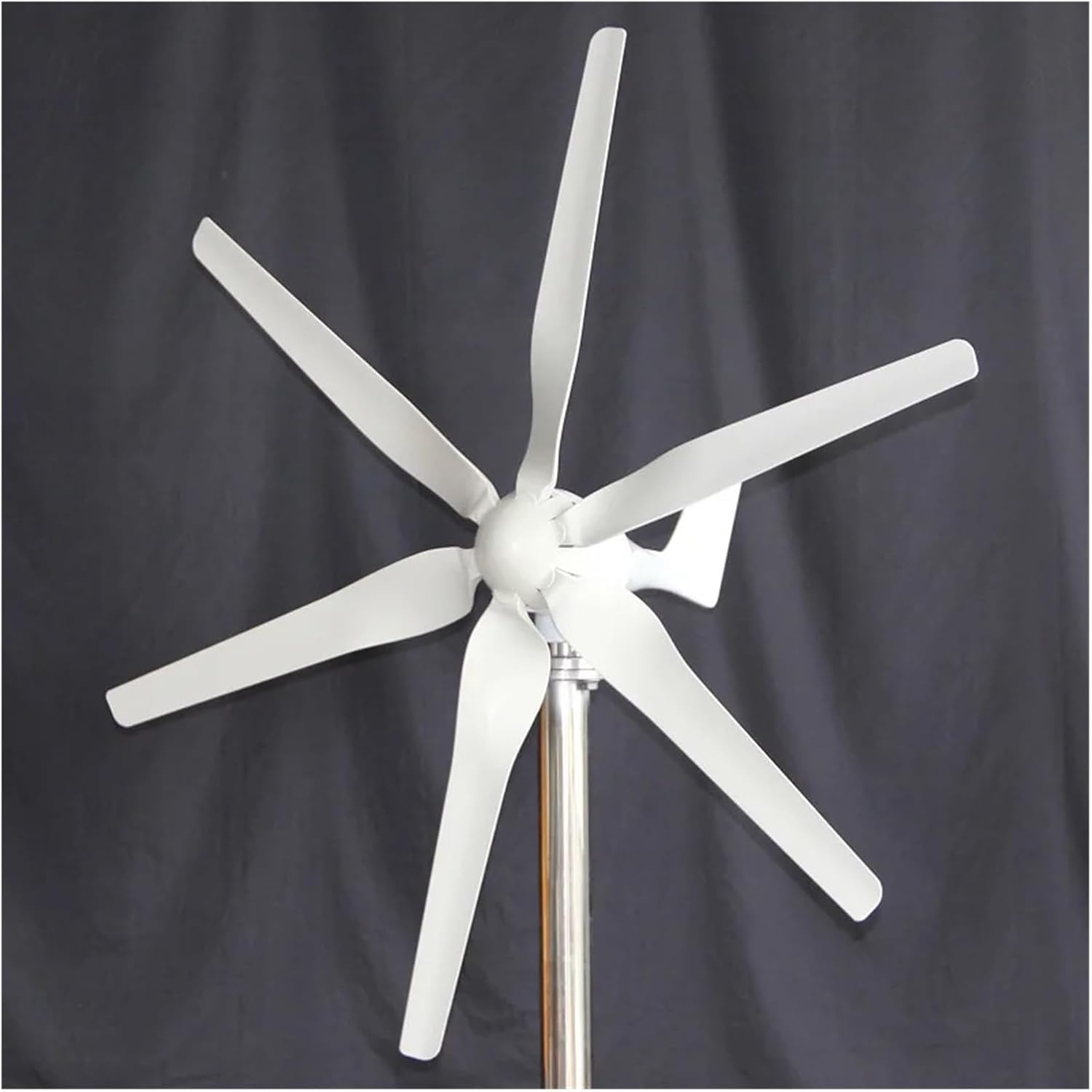 Wind Turbines, 300W 12V 24V 48V Small Wind Turbine with 6 Blade 2.5m/s Low Wind Speed Starting Wind Turbines(12V)