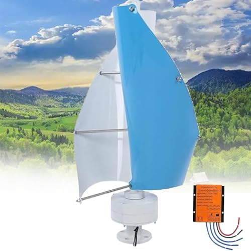 18000W Magnetic Levitation Vertical Axis Wind Turbine Generator - Home Windmill Kit with Hybrid System Controller & Permanent Magnet for Efficient Energy Supply in Home, Business & Industry