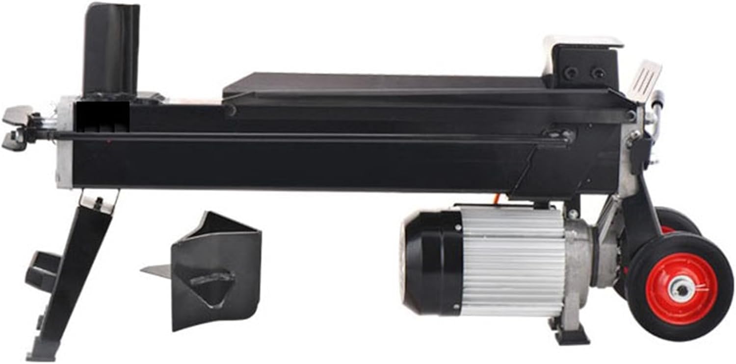 Log Splitter Heavy Duty Log Splitting Machine, Double Wedge Design, Suitable for Hardwood(Medium)