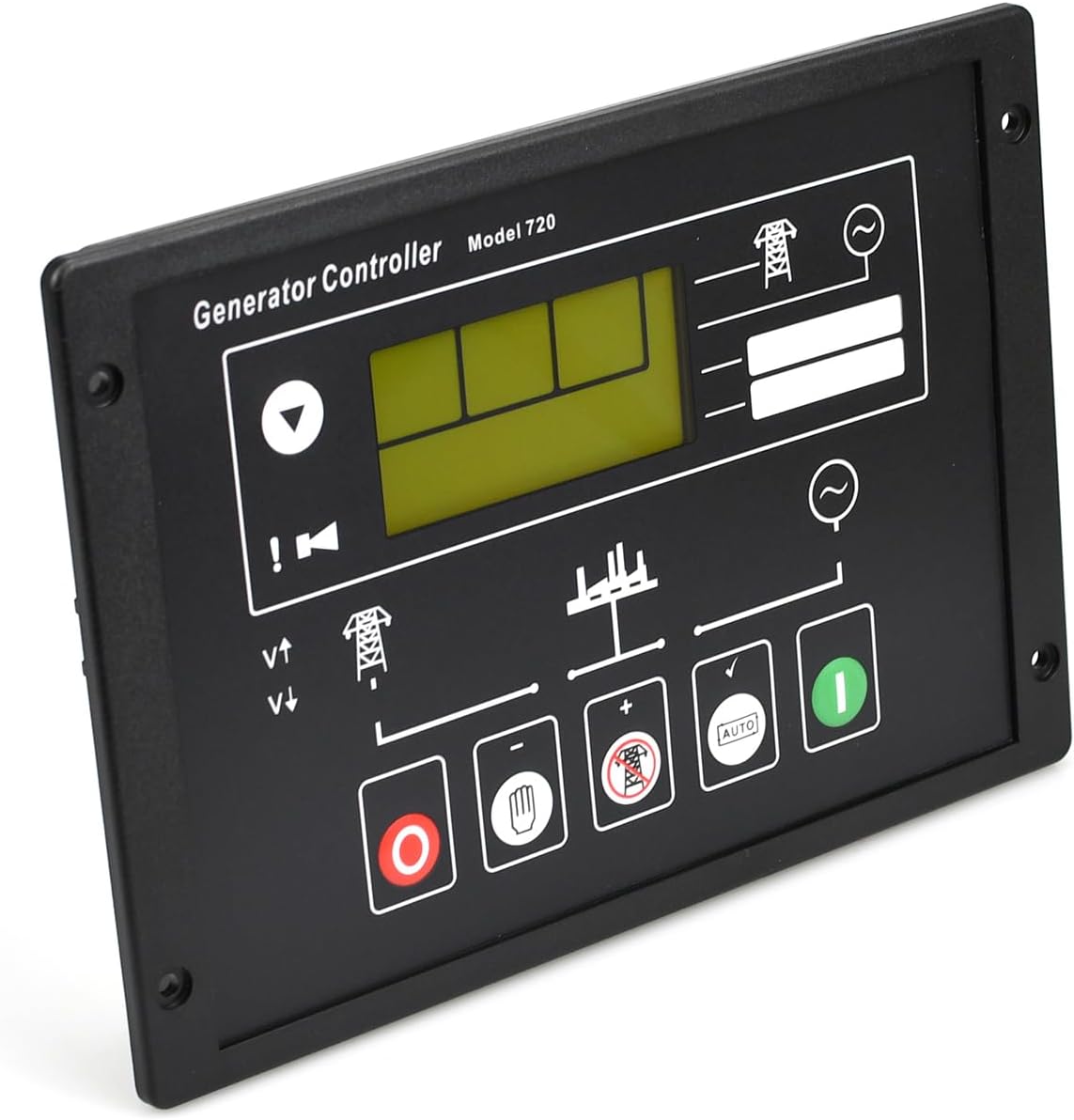 DSE720 AMF Auto Controller,Generator Auto Start Control Panel Controller,for Engine Motor Alternator Generator Genset Protecting Control Module