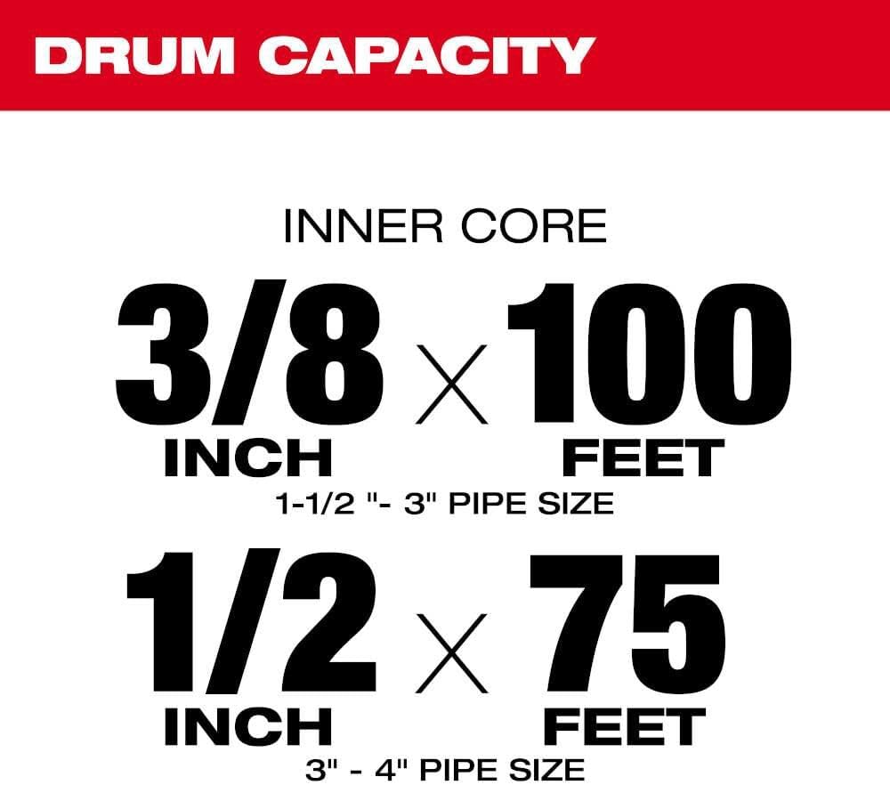 a For Milwaukee Drum with Anchor Cable for M18 Drum Machine + TPT Premium cart tecforeman