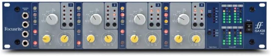 ISA 428 MK2 4-Channel Microphone Preamp