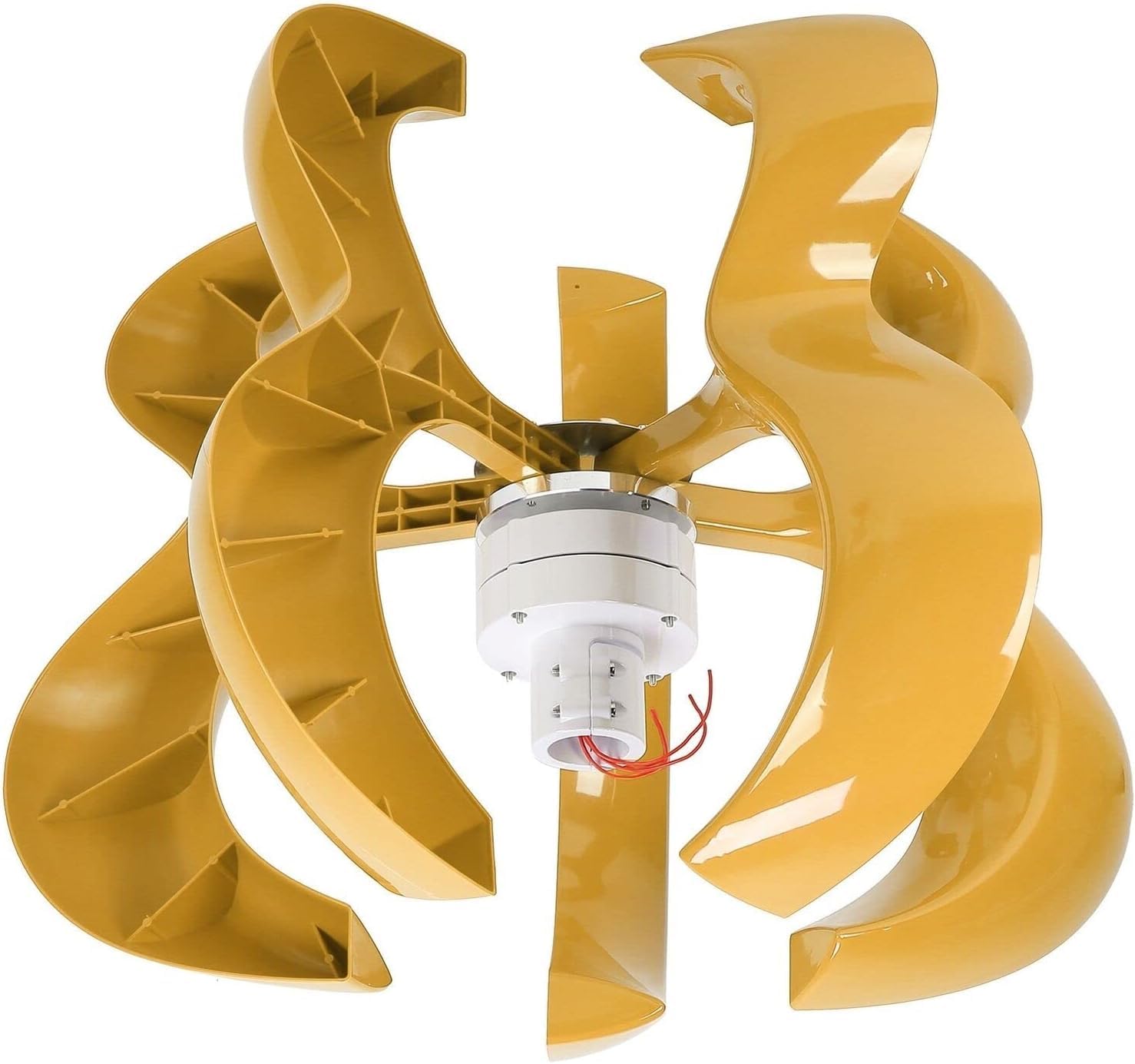 CAJUCA 8000W Wind Turbine Kit Vertical Three-Phase 5 Blade Generator New Energy Wind Turbine Generator with Controller and Solar Garden Light