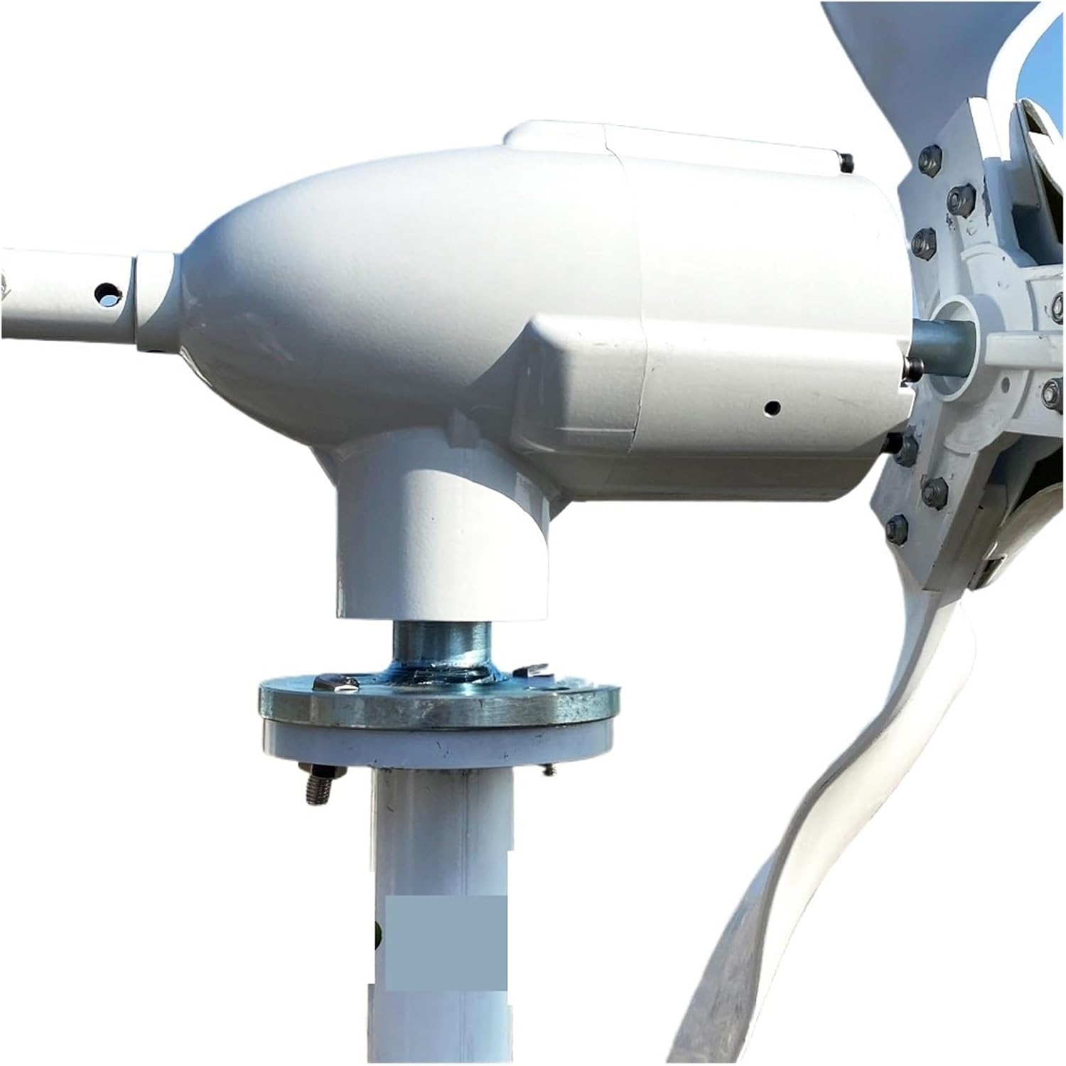 Wind Turbine Generator Kit, Wind Turbine 10000W 10KW High Efficiency Windmill for Home Use 3 Blades Horizontal for Hybrid Solar Wind System(48V)