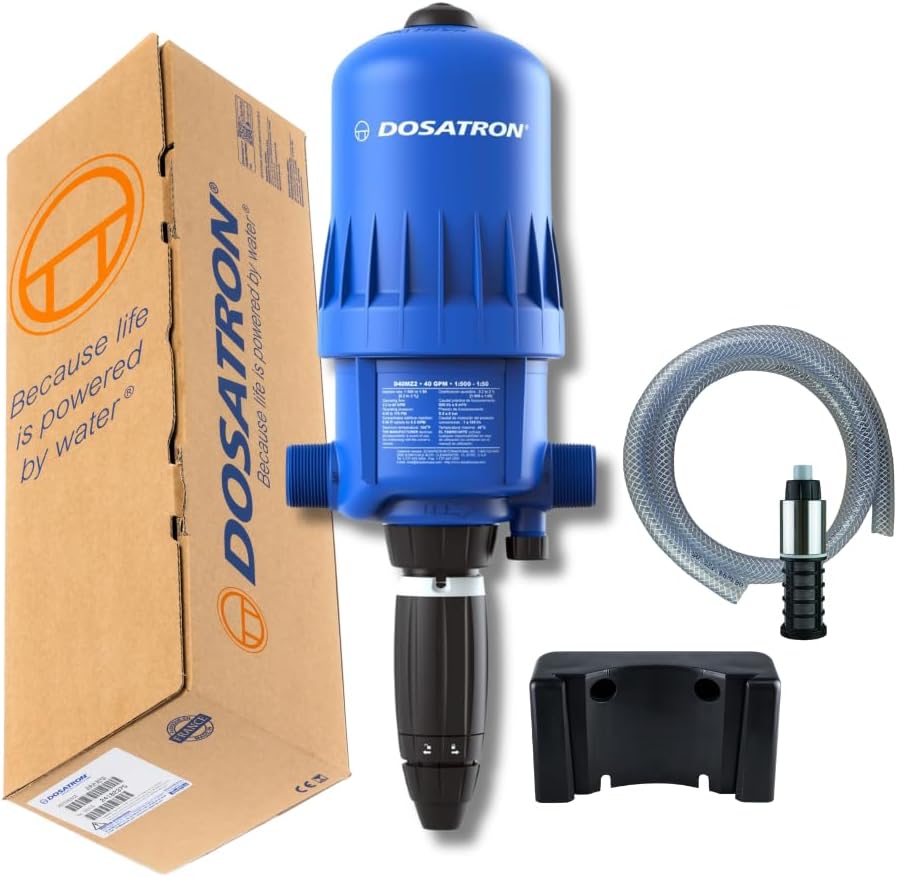 DOSATRON D40MZ2 D40MZ2VFII Water-Powered Chemical Injector Dosing Pump | 40 GPM | 0.2%-2% Dilution | 2.2-40 GPM Flow Range | 1 1/2