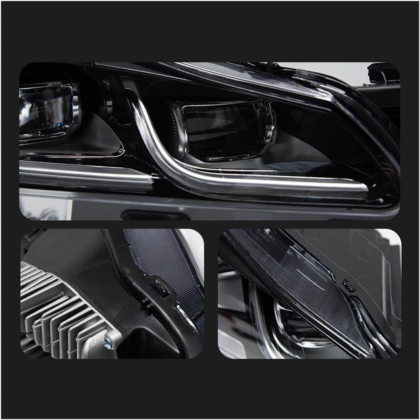 Car Lights Compatible For Jaguar XJ XJL 2012-2019 Auto Headlight Assembly Upgrade Style Design Dynamic Lamp Exterior Accessories(Without afs)